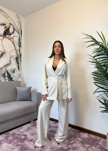 CORD SET ALPHA WOMAN BIANCO