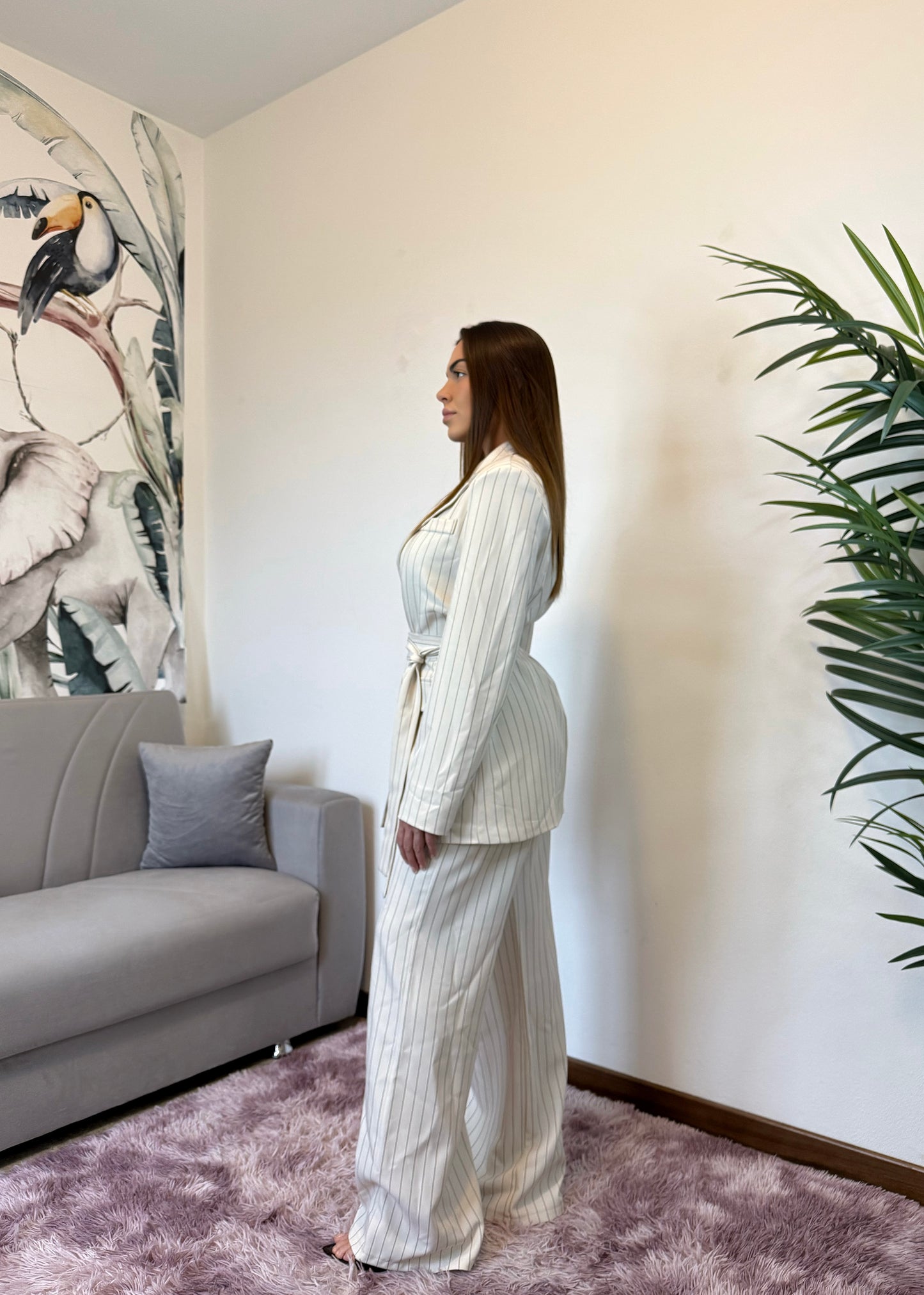 CORD SET ALPHA WOMAN BIANCO