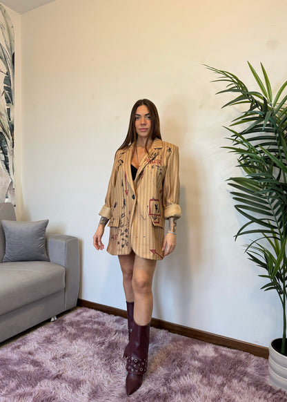 GIACCA NEW YORK BEIGE